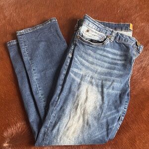 Kut from the Kloth Dark Blue Straight Leg Jeans